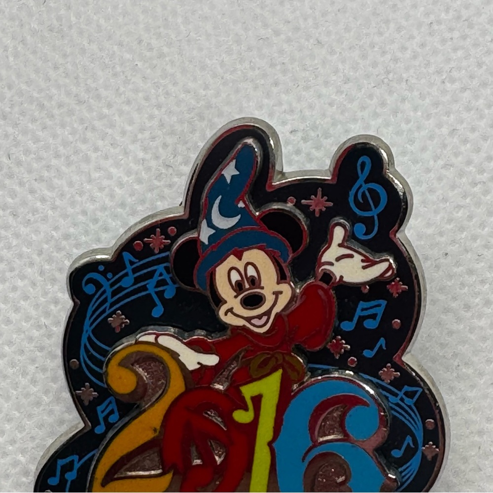 2016 Disney Parks Sorcerer Mickey Music Disney Pin - Picture 3 of 7